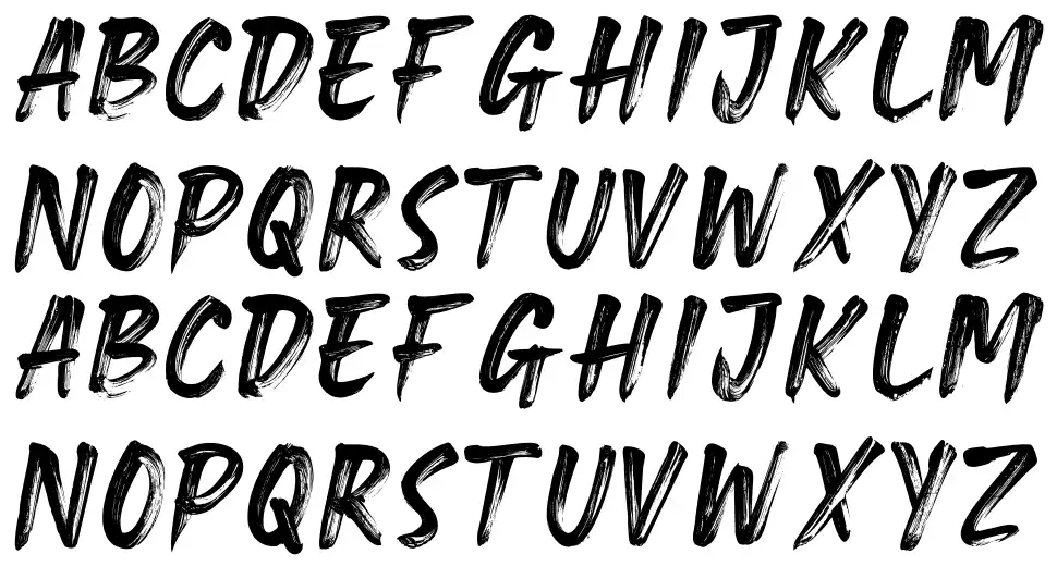 Brave Gatesfont specimens