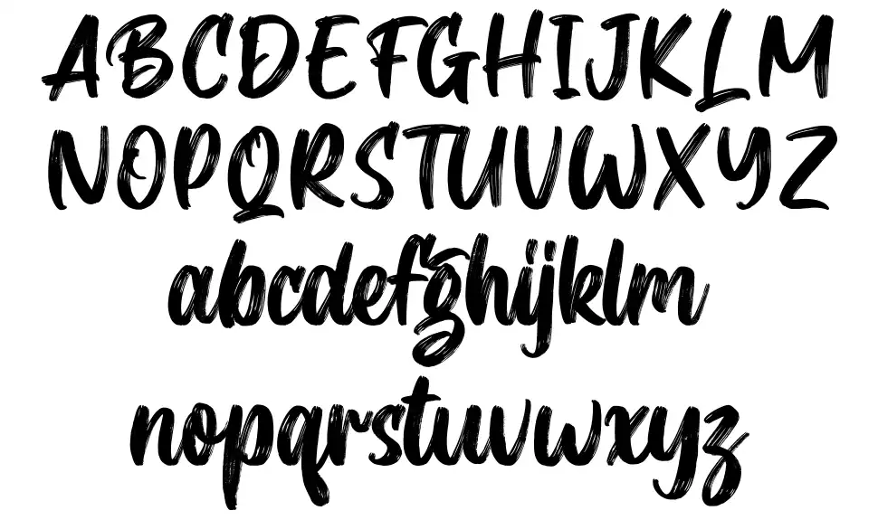 Brimingtonfont specimens