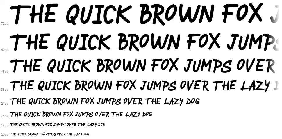 Bringdownfont waterfall