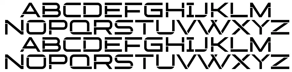 Broche Cutfont specimens
