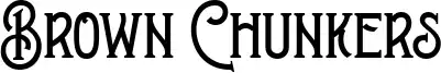 Brown Chunkers