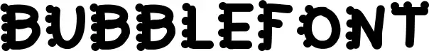 Bubblefont