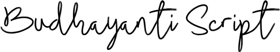 Budhayanti Script