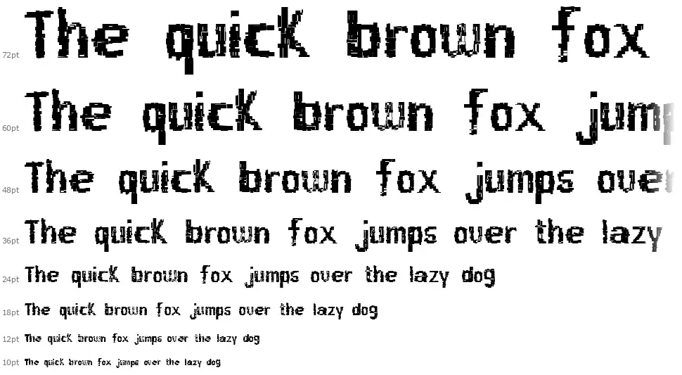 Buildlightfont waterfall