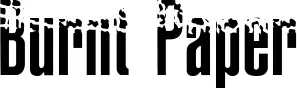 Burnt Paper