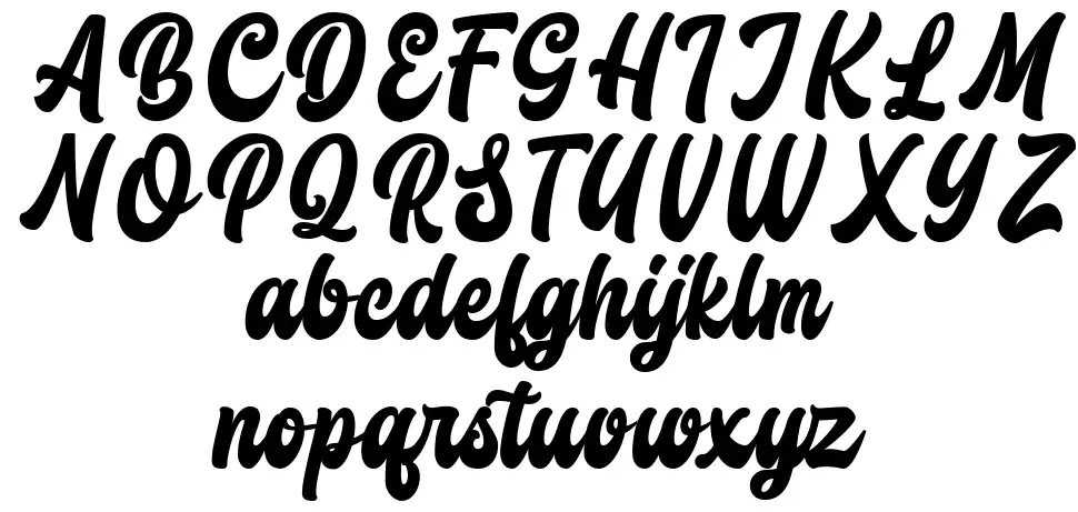 Butcheryfont specimens