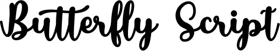 Butterfly Script