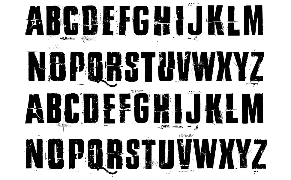By the wayfont specimens