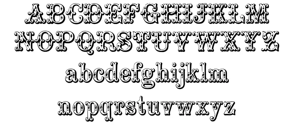 Byzantine Spécimens Byzantinefont specimens