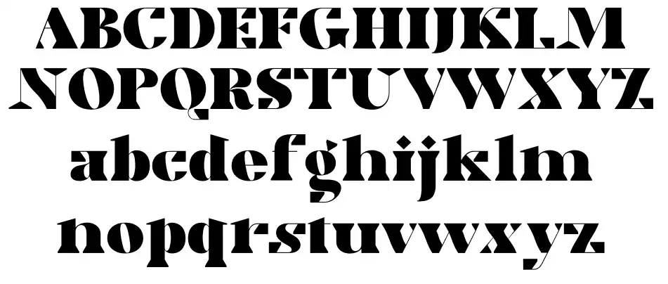Cake!font specimens