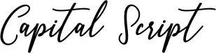 Capital Script