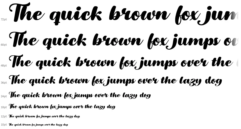 Captain Blackjackfont waterfall