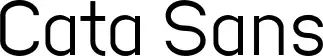 Cata Sans