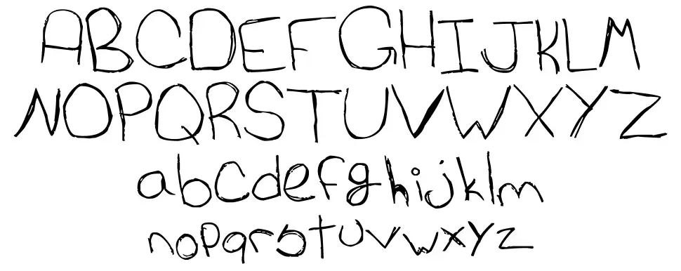 Cat's Awesomely Awesome Fontfont specimens