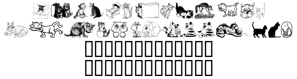 Catt Artfont specimens