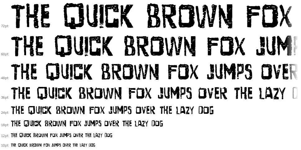 CDPfont waterfall