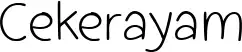 Cekerayam