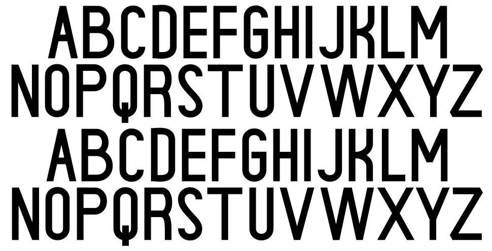 Centuriesfont specimens