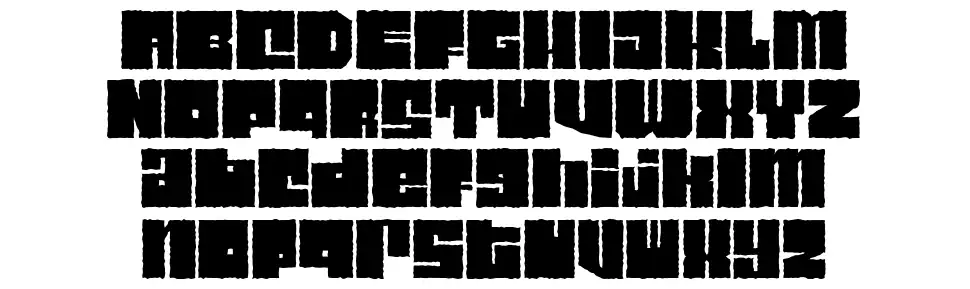 Characteristicfont specimens
