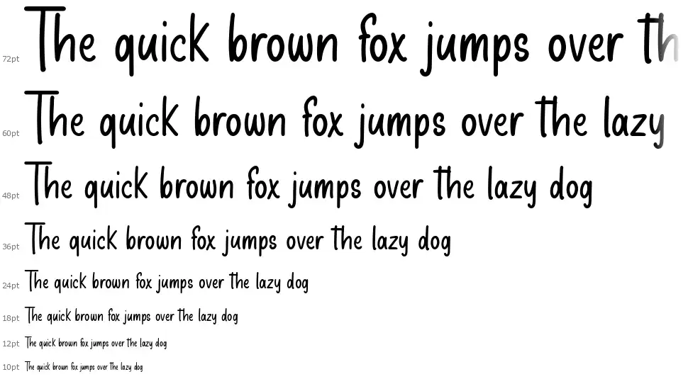 Charming Childishfont waterfall