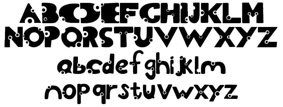 Cheesyfont specimens