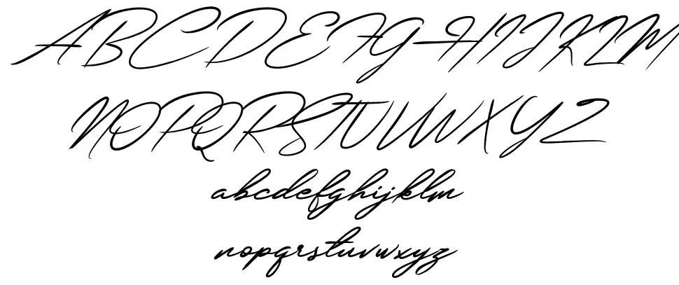Cherollinefont specimens