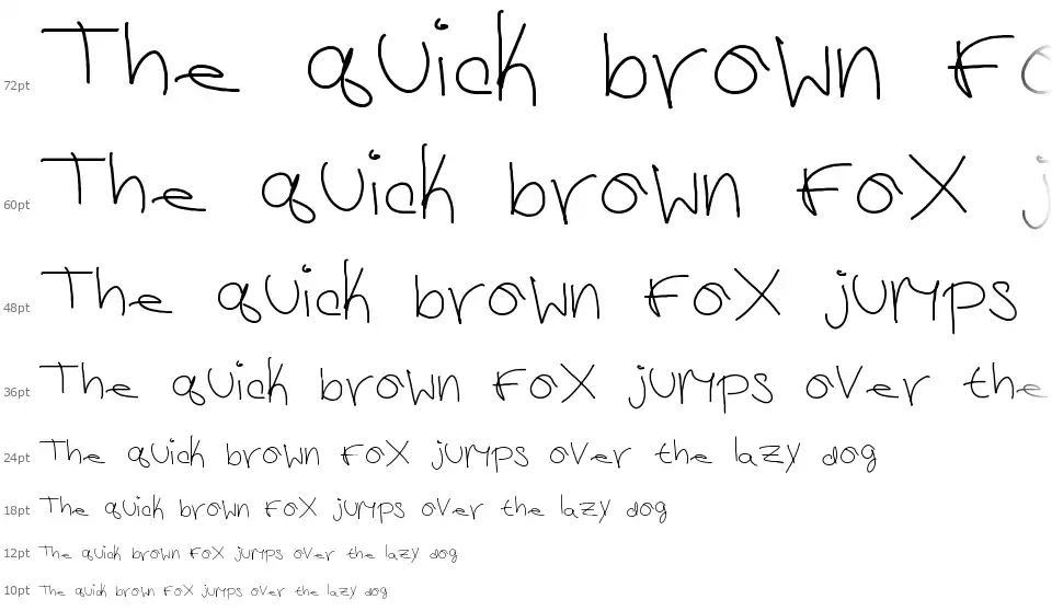 Chicken Scratch Kaylifont waterfall