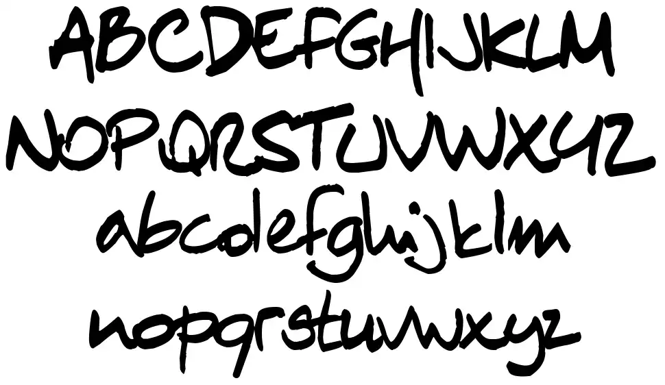 ChN1font specimens