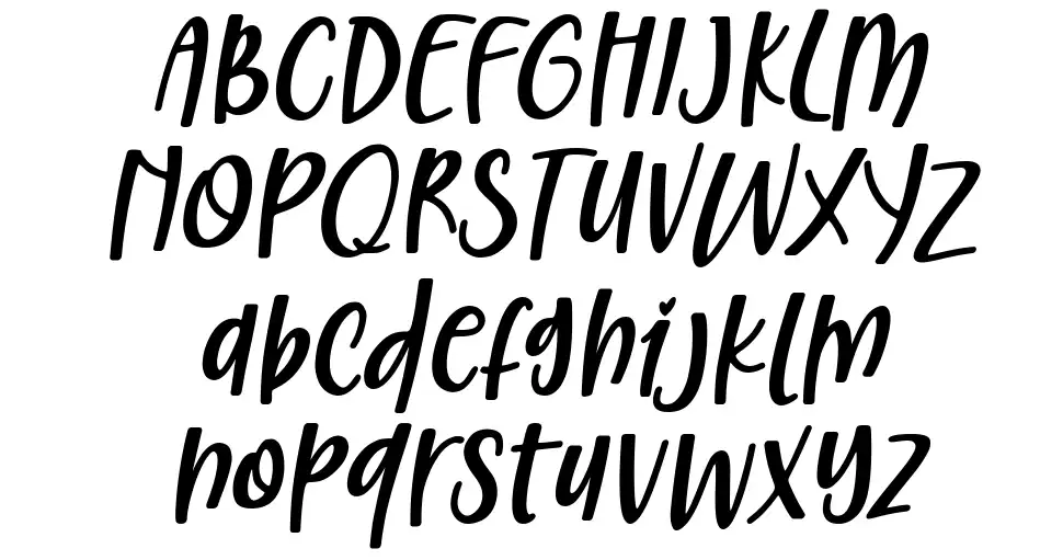 Christedfont specimens