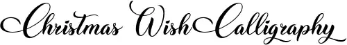 Christmas Wish Calligraphy