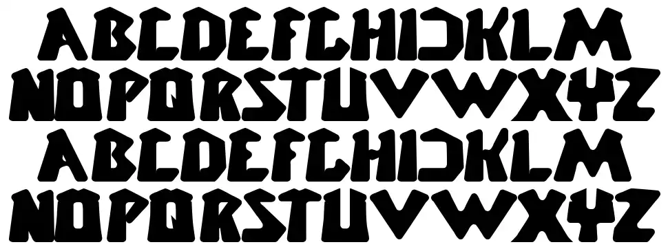 Chunky Barfont specimens