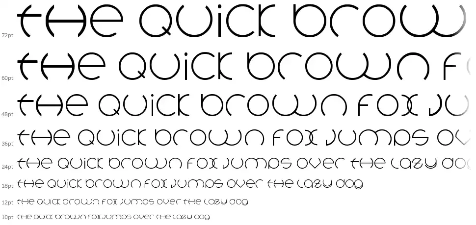 Circlefontfont waterfall