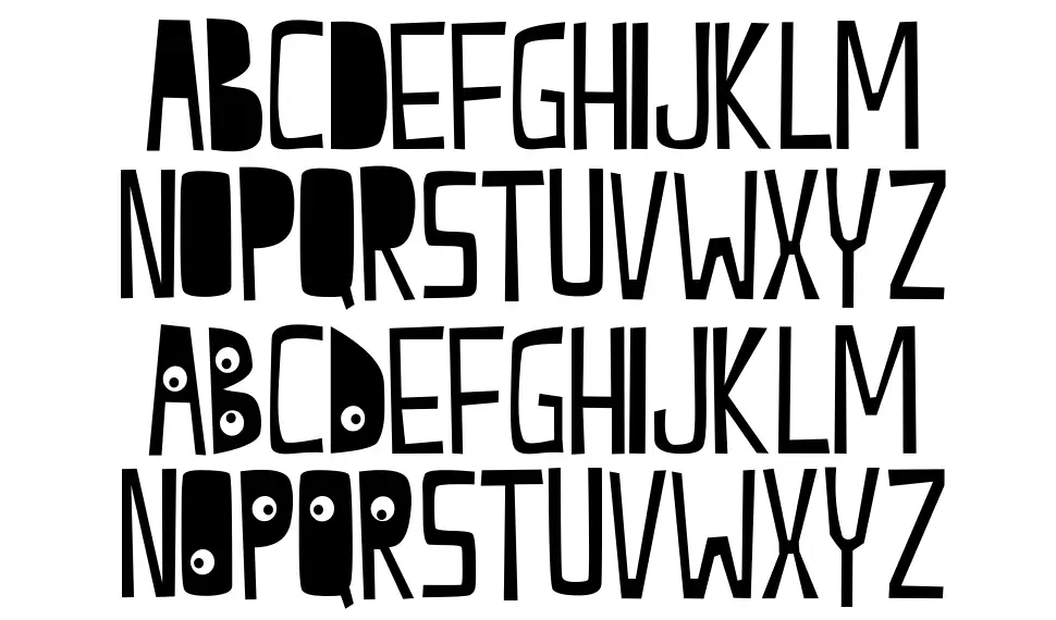 Citrus 2008font specimens