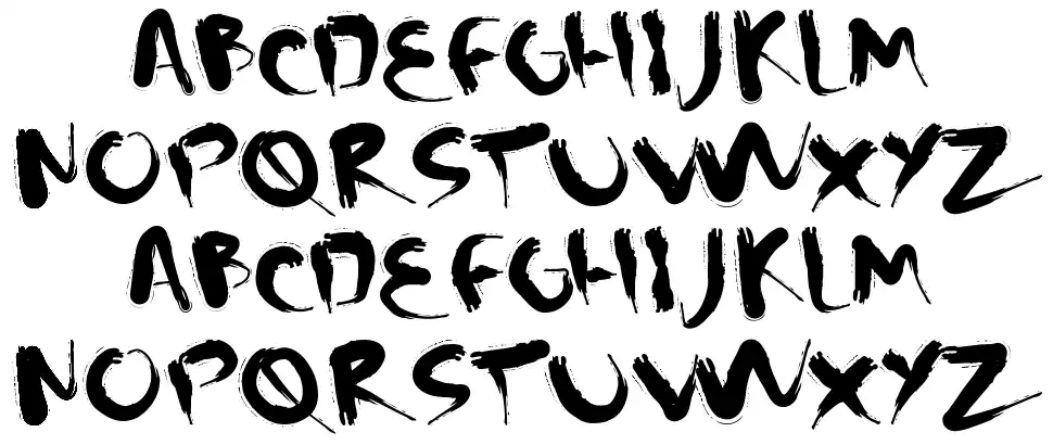 CM Squishfont specimens