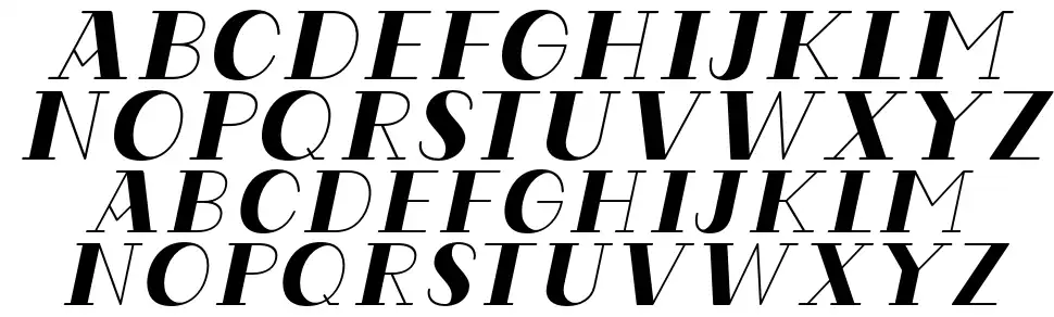Codian October Eightfont specimens