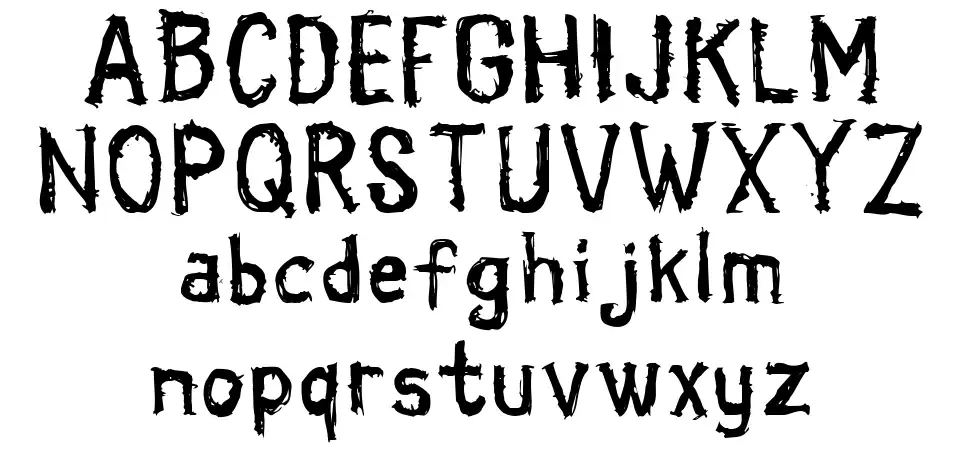 Coldbringer KGfont specimens