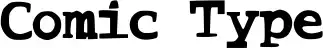 Comic Type