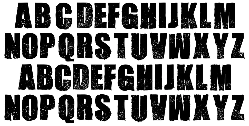 Cook County Jailhousefont specimens