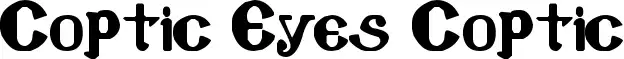 Coptic Eyes Coptic