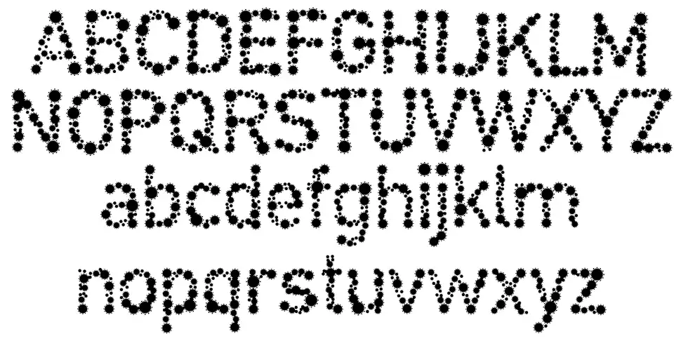 Coronaviralfont specimens