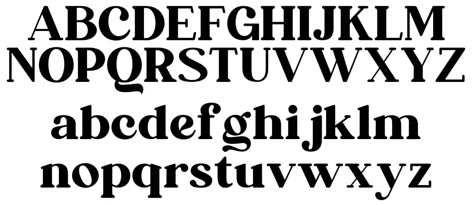 Cosityfont specimens