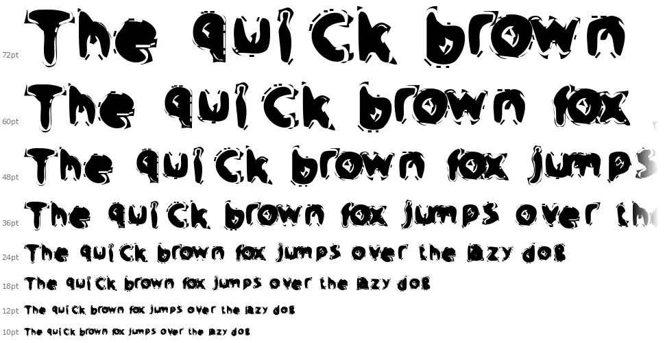 Crap Musicfont waterfall