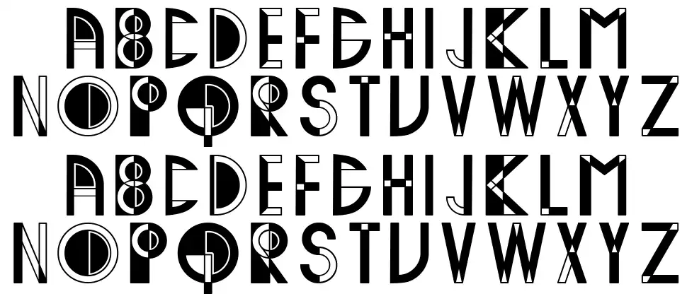 Cretinfont specimens