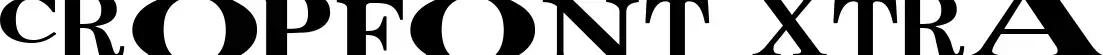 CropFont Xtra