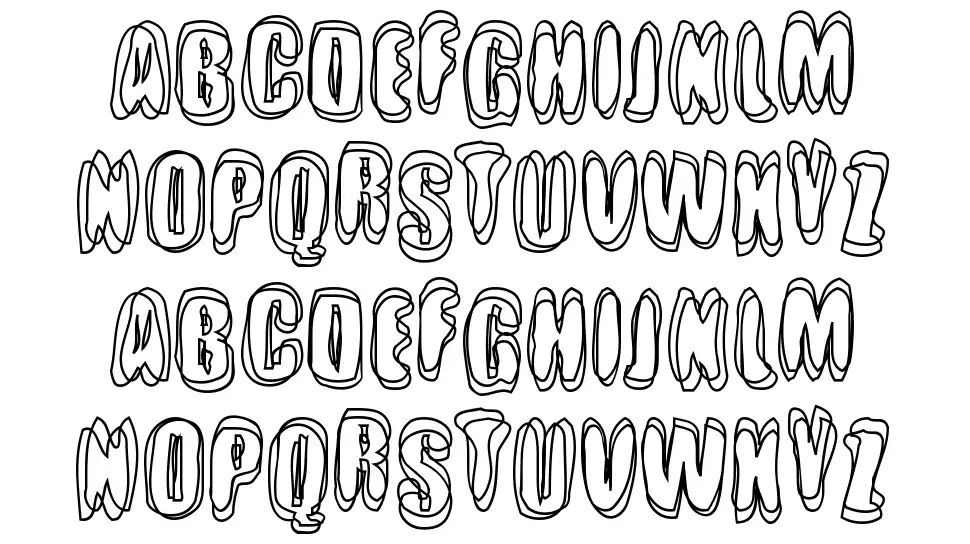 Crotchrotfont specimens