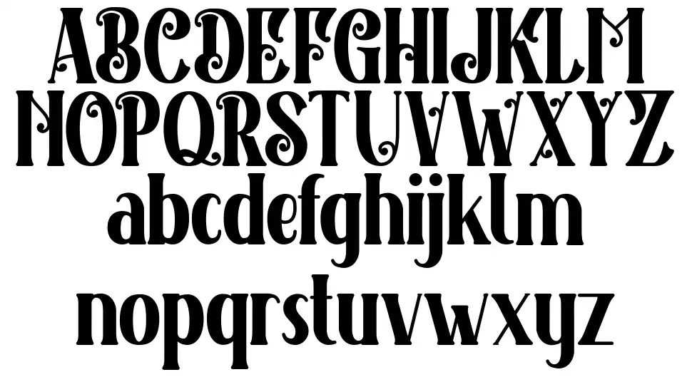 Crowdedfont specimens