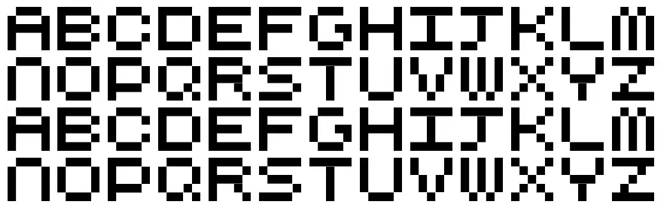 CubicFivefont specimens
