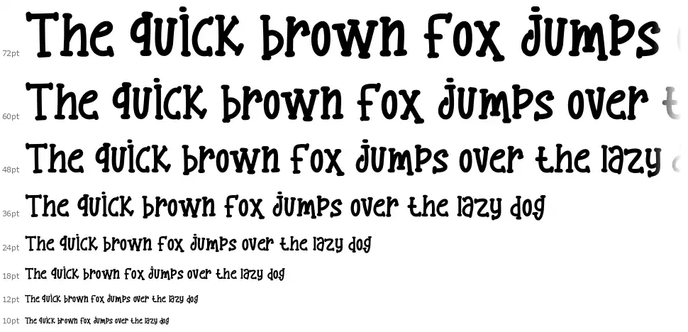 Curly Honeyfont waterfall