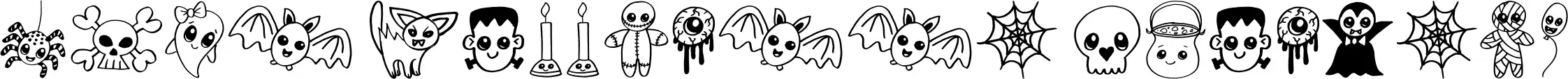 Cute Halloween Drawings