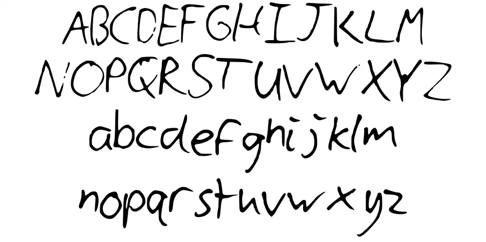 Cylls Handwritingfont specimens